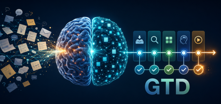 Second Brain organizing for GTD